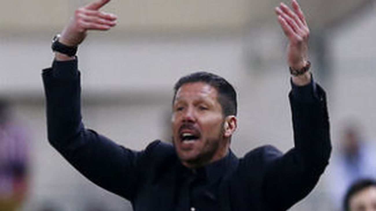 Simeone: “Siento admiración por estos jugadores”