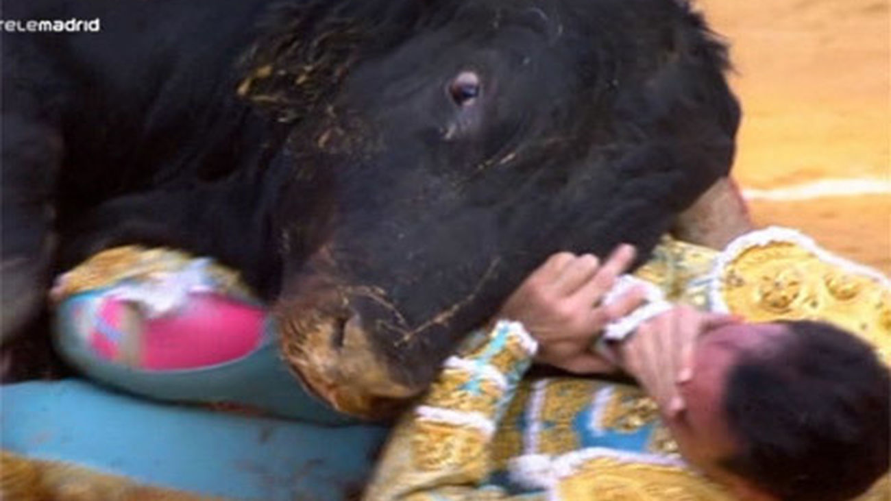 Enrique Ponce sufre fractura de clavícula y una cornada en la axila