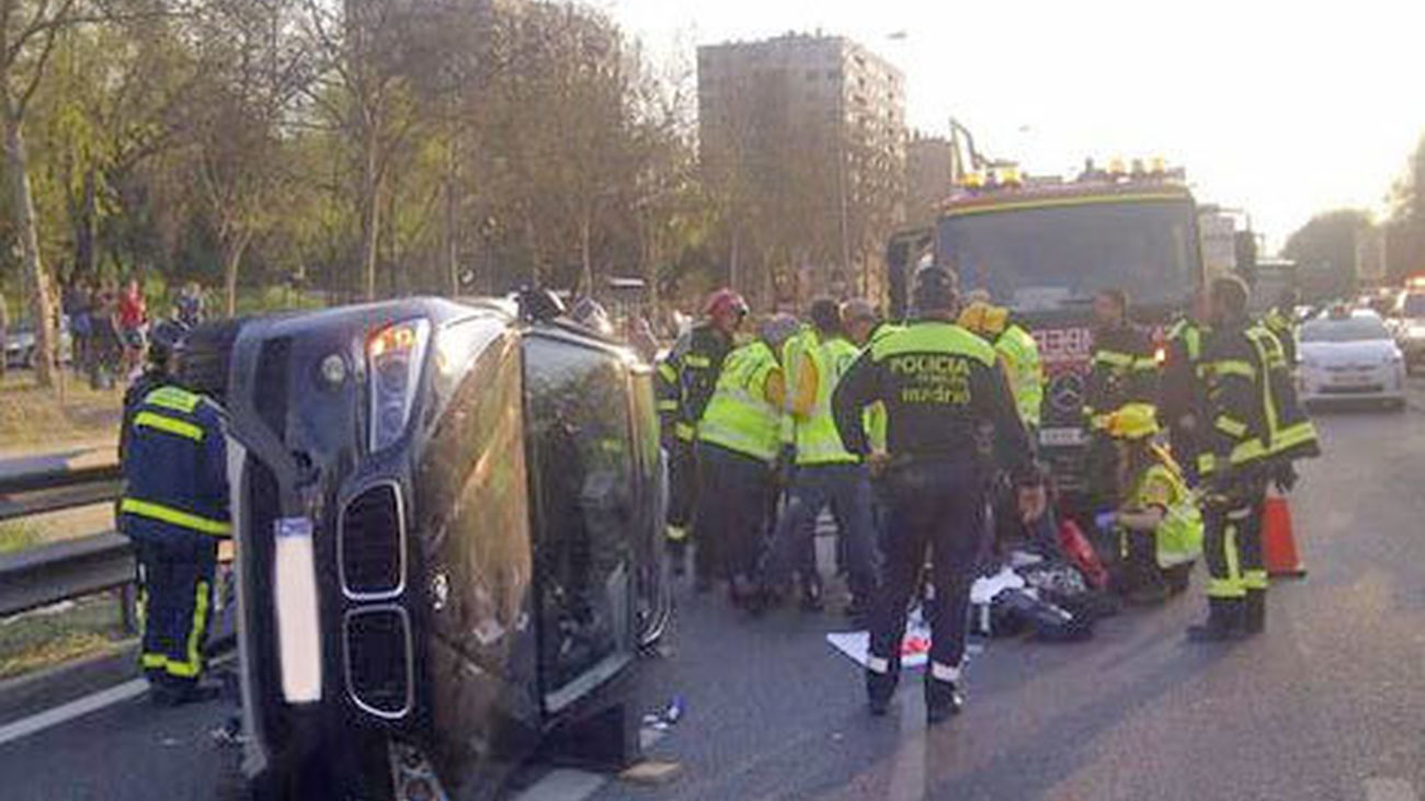 Vuelco en Madrid
