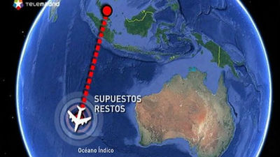 Australia halla en el Índico objetos que pueden pertenecer al avión desaparecido