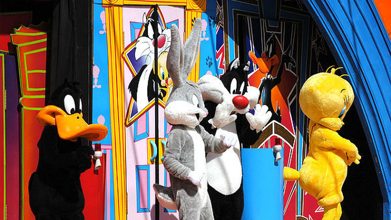 Personajes animación del Parque Warner