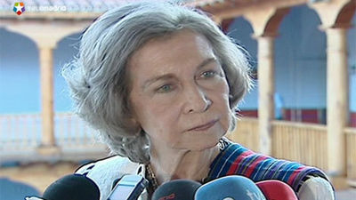 La reina Sofía dice que España hace "todo lo posible" en cooperación