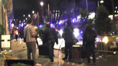 Fernández condena las agresiones a la Policía y promete firmeza contra el vandalismo