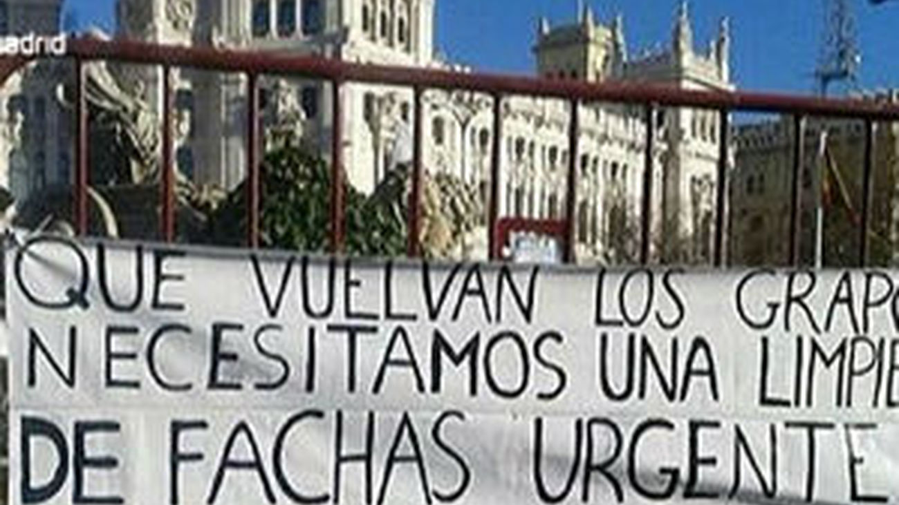 Violencia extrema de la ultraizquierda contra la Policía tras la marcha de la Dignidad