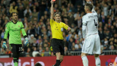 Ramos: "Por el bien del fútbol y del Madrid esperemos que Undiano no nos pite más"