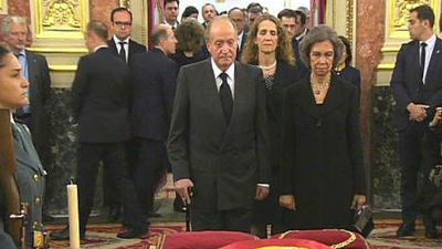 Gratitud, respeto y solemnidad en la despedida a Adolfo Suárez