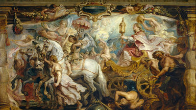 El Prado exhibe la "maestría" de Rubens en 'El triunfo de la eucaristía'