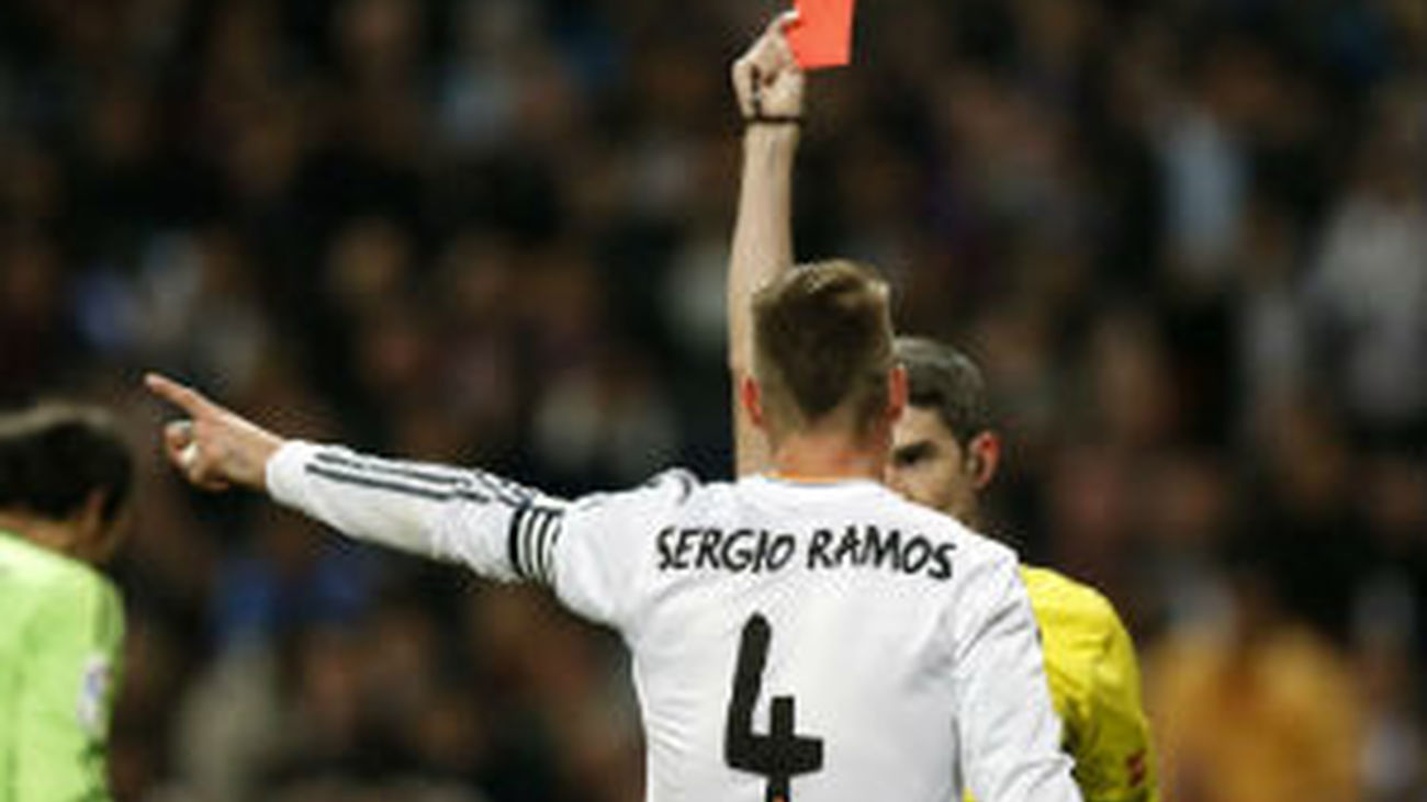 Sergio Ramos, expulsado