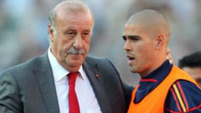 Del Bosque: "Ahora no voy a entrar en recambios de Valdés"