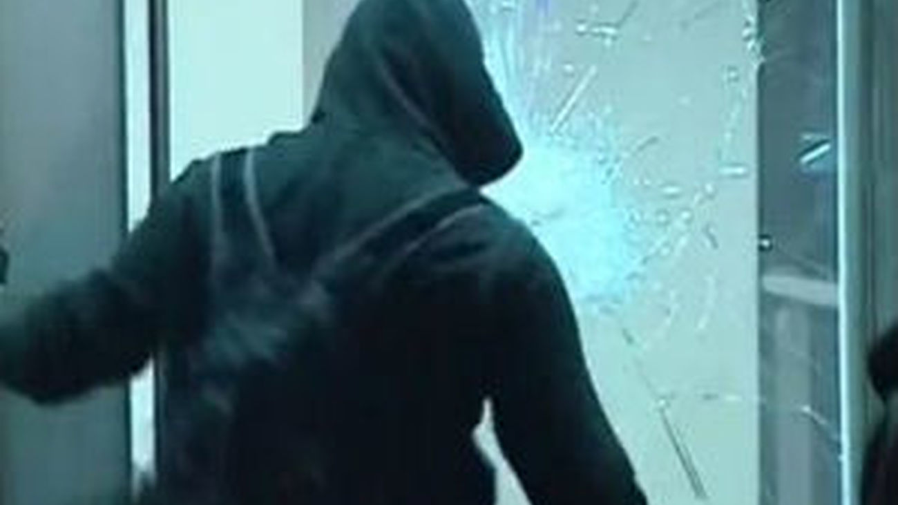 Vandalismo en las protestas de Barcelona