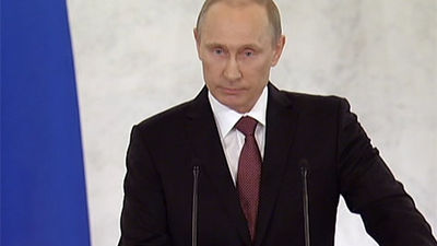 Putin telefonea a Obama para discutir "solución diplomática" en Ucrania