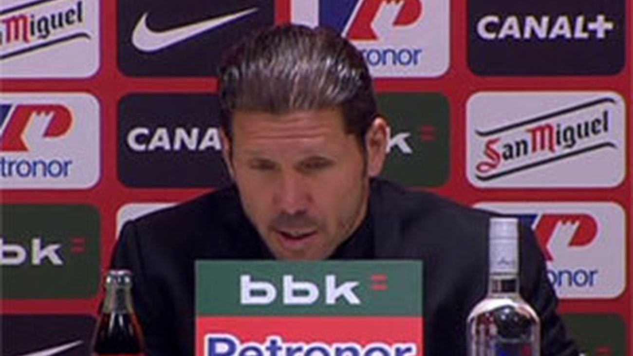 Simeone: "Seguimos líderes, pero con la misma tranquilidad"