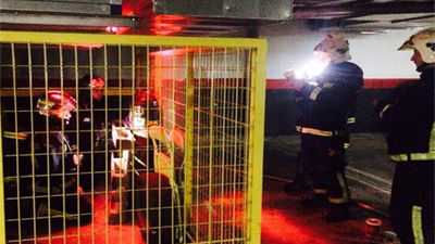 Controlado el escape de acetileno de Parla