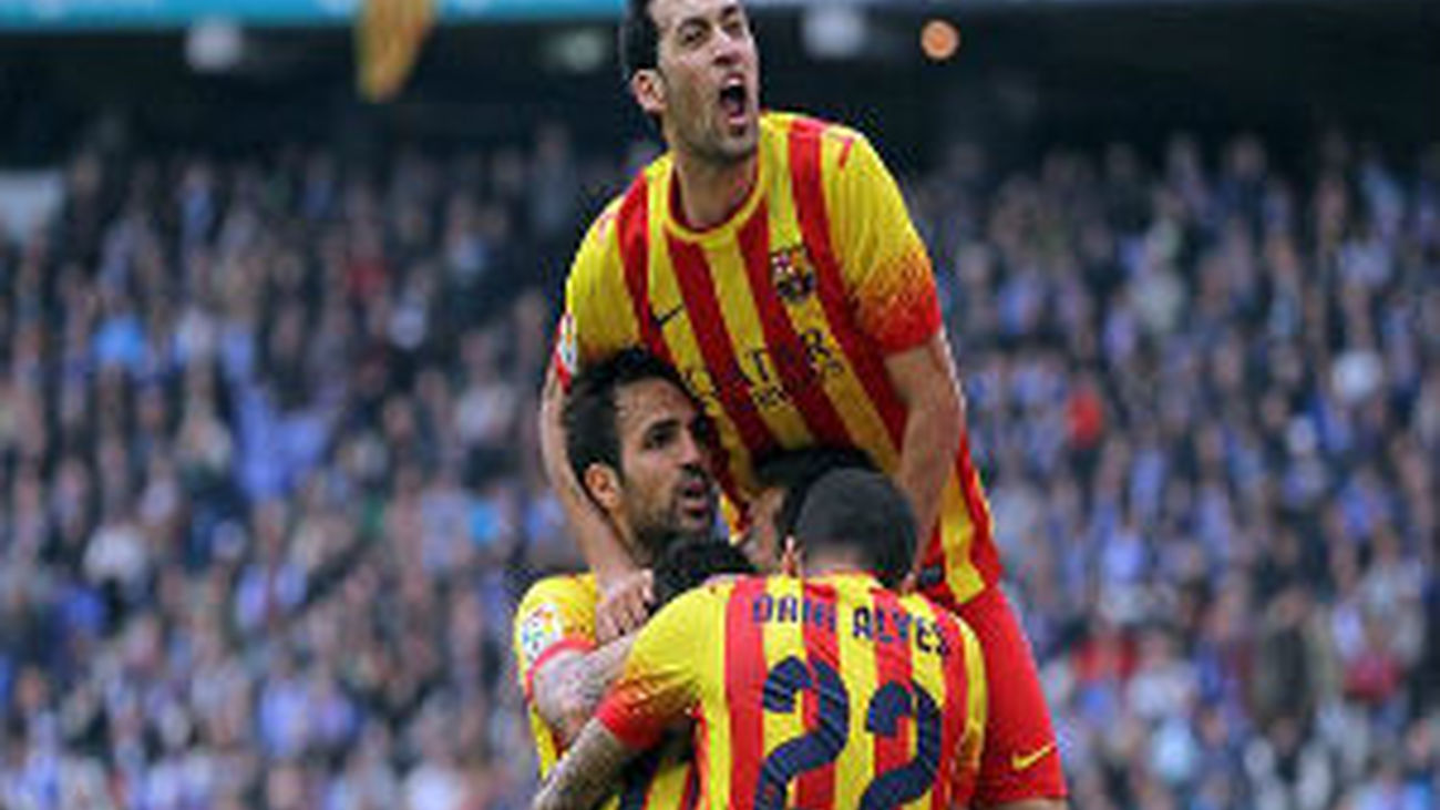0-1. El Barça gana al Espanyol con polémica