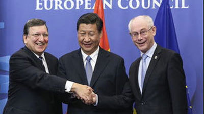 El presidente de China visita por primera vez la UE para reforzar la relación