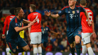 1-1. El Manchester United resiste al Bayern