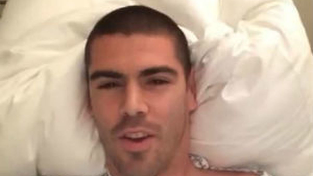 Valdés agradece en un vídeo las muestras de apoyo