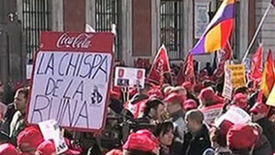 Coca-Cola cierra el  ERE con el despido de 235 trabajadores de Fuenlabrada