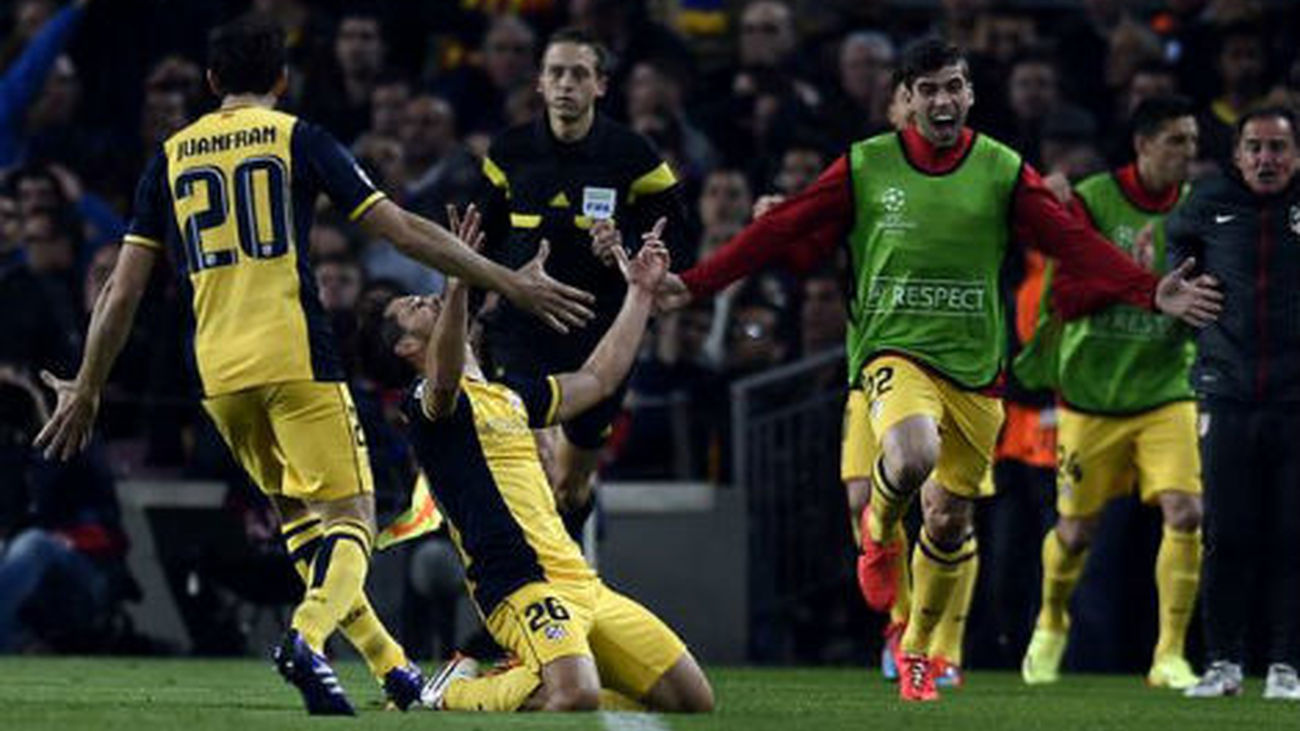 1-1. Un golazo de Diego hace soñar al Atlético con las semifinales