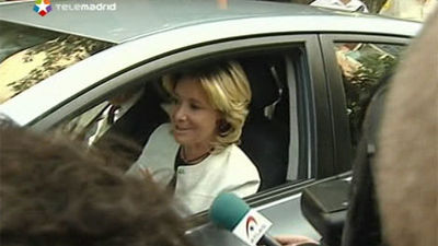 El juez cita a declarar a Esperanza Aguirre el día 22 por desobediencia