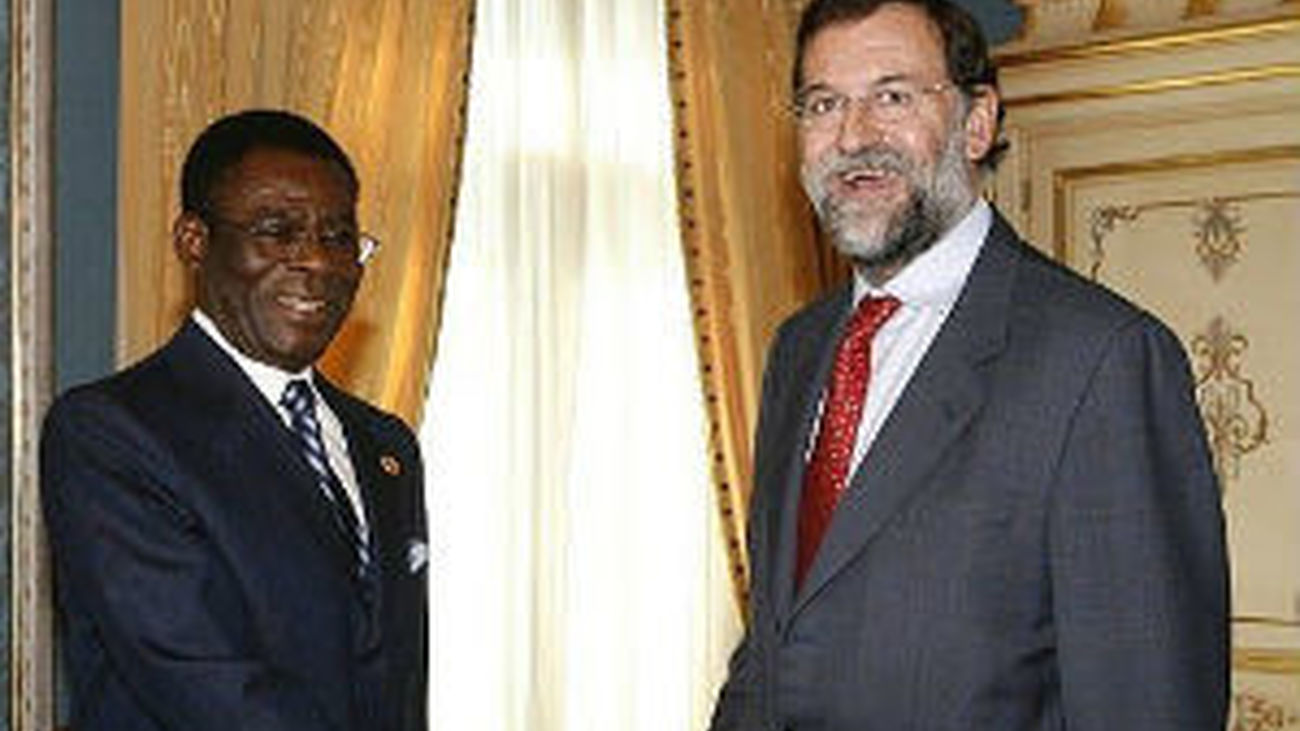 Obiang y Rajoy