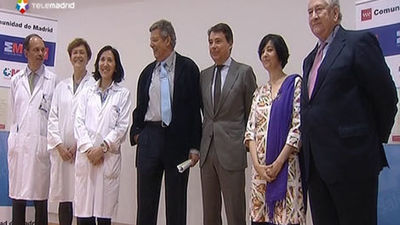 González apadrina la primera asociación madrileña de trasplantados de pulmón
