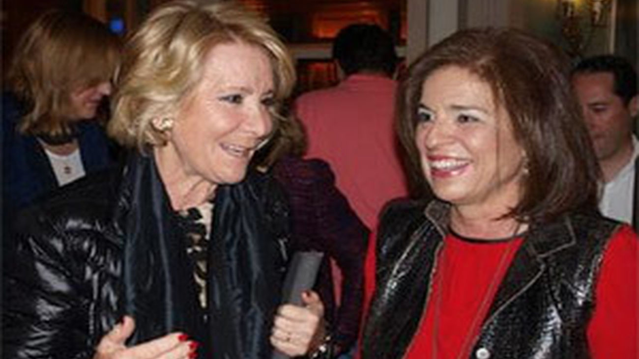 Aguirre y Botella en una foto de archivo