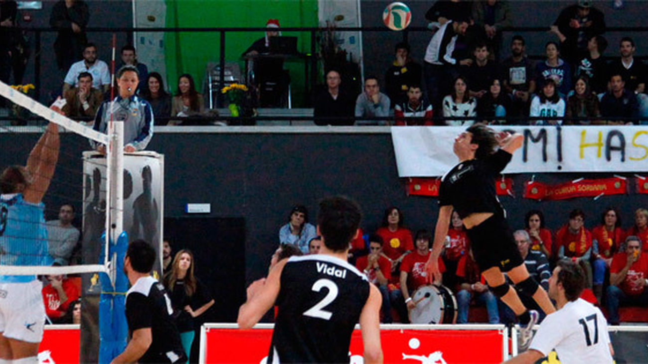 Los jugadores del VP Madrid