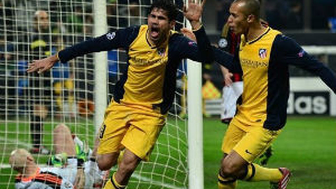 Atlético, el único semifinalista invicto de la Liga de Campeones