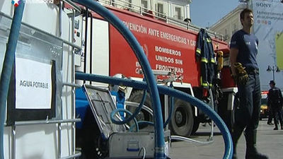 Agua, solidaridad y primeros auxilios