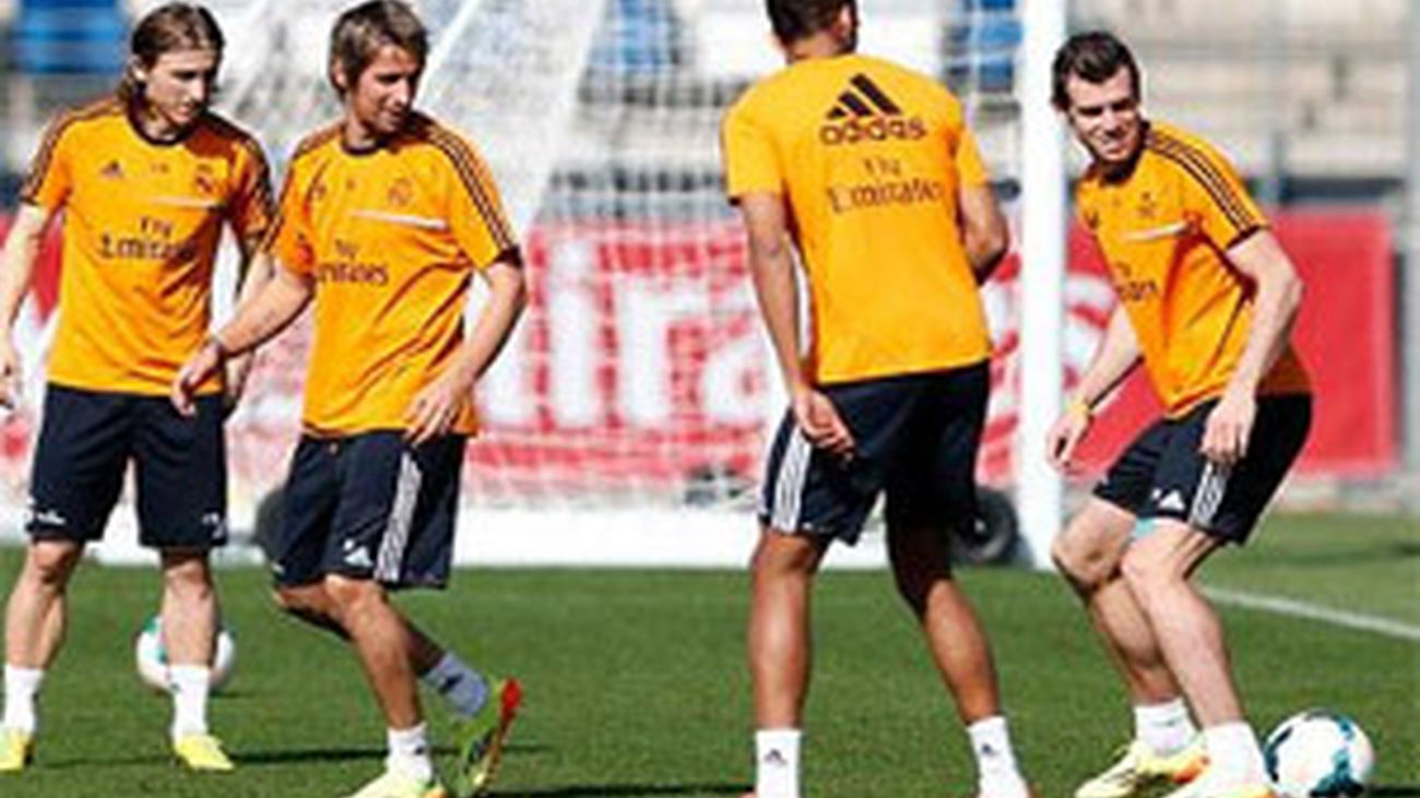 Entrenamiento del Real Madrid