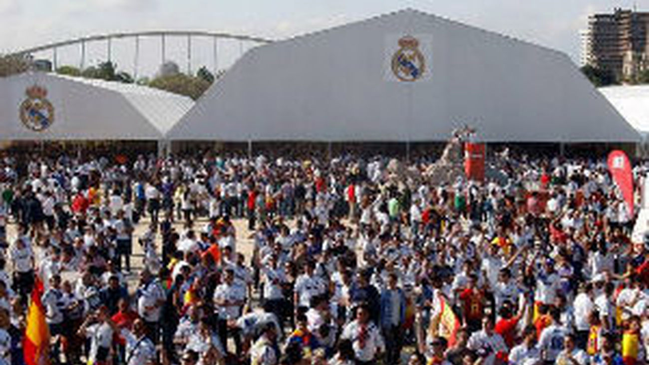 Fan Zone del Real Madrid en Valencia