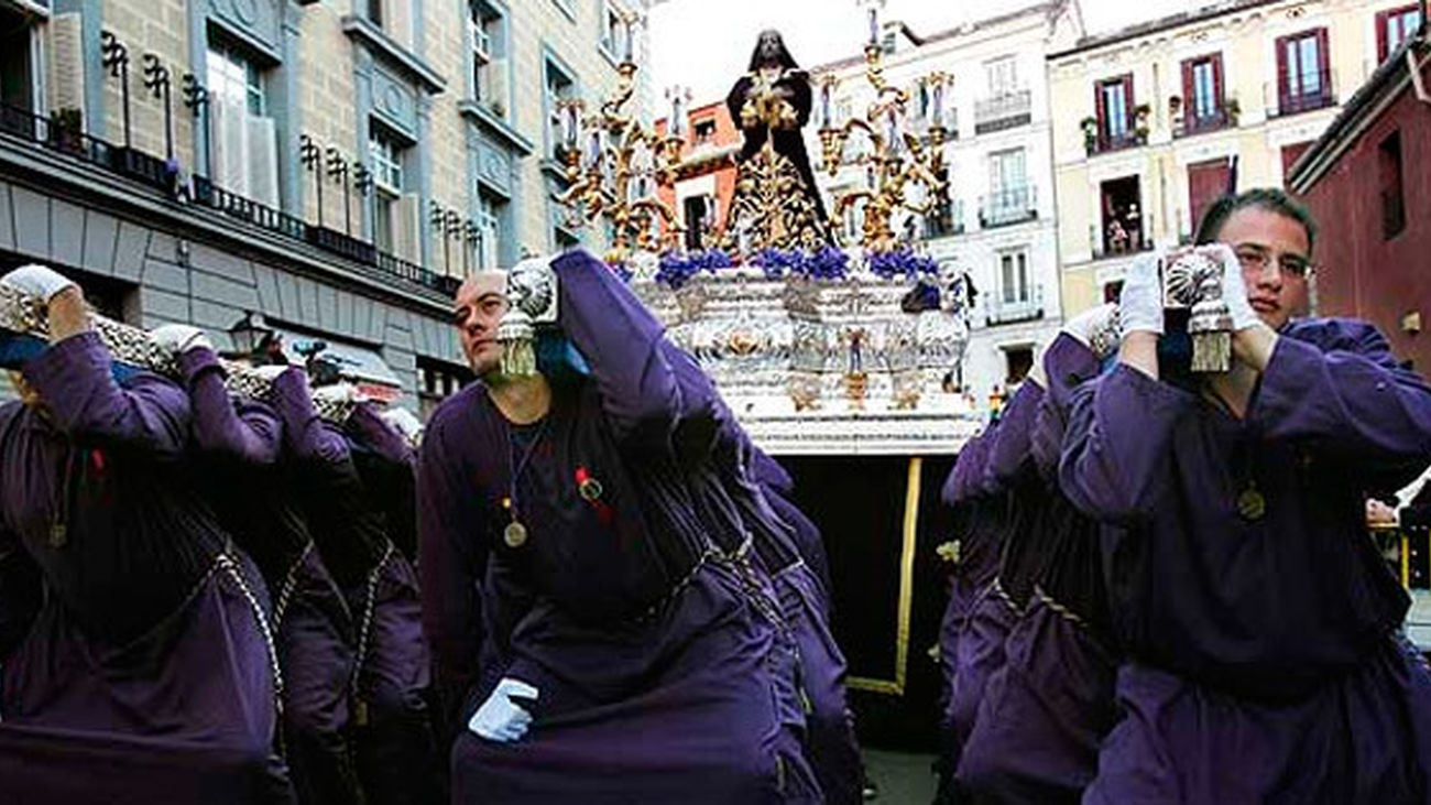 Tres procesiones tomarán el centro  de Madrid para celebrar el Jueves Santo