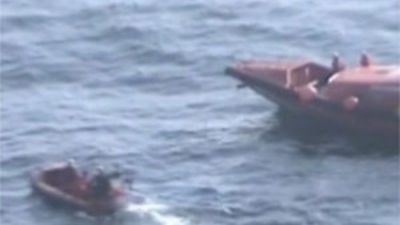 Llegan a Portugal los cuerpos de los tres marineros del naufragio de Asturias