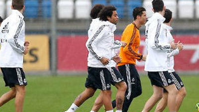 Cristiano entrena con normalidad y Bale se ausenta por gripe