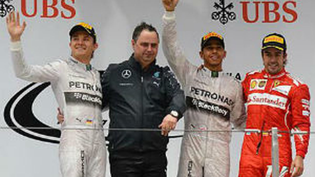 GP China: Doblete de Mercedes con Alonso tercero