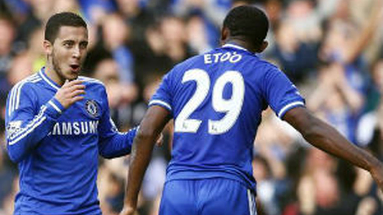 El Chelsea, sin Eto'o, pero con Hazard y Torres