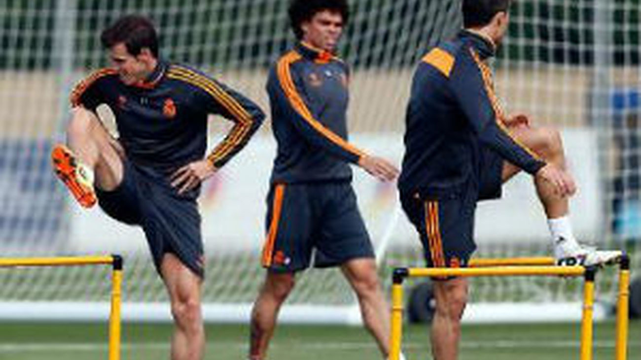 Cristiano y Bale se entrenan a tope
