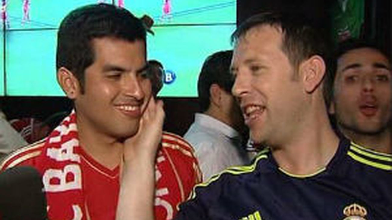 Noche de pasión entre las aficiones