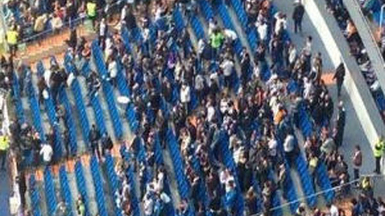 Aficionados de Real Madrid y Osasuna se enzarzan en una pelea