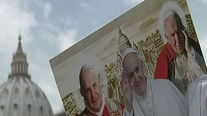 Canonización de los papas Juan XXIII y Juan Pablo II