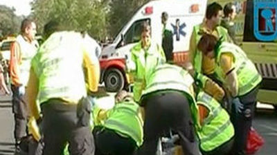 Un herido grave y tres leves en un accidente de carretera en Galapagar