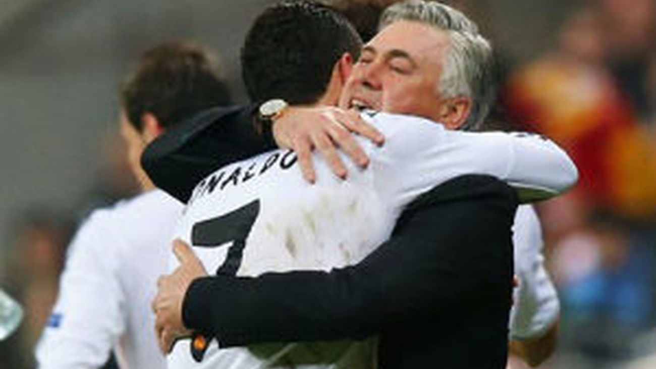 Ancelotti y Cristiano