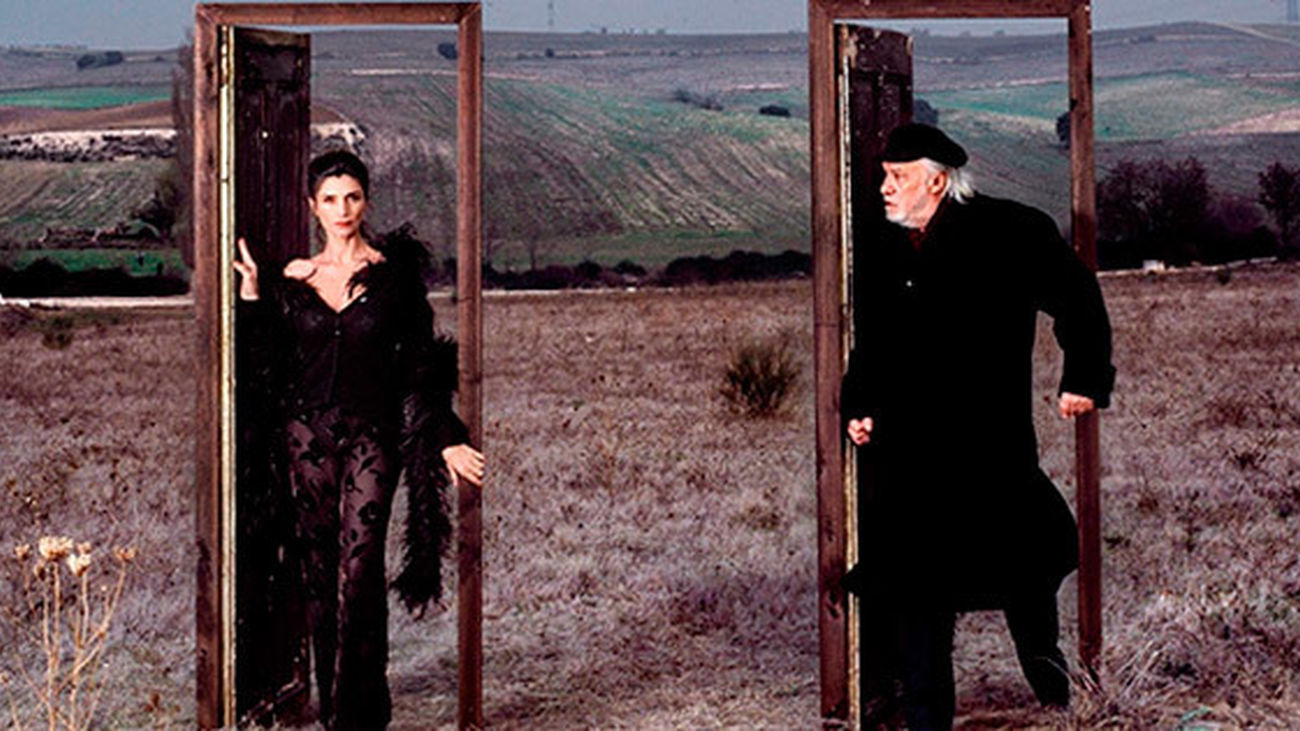 Ángela Molina y Paco Rabal fotografíados por Chema Conesa. "Retratos de Papel"