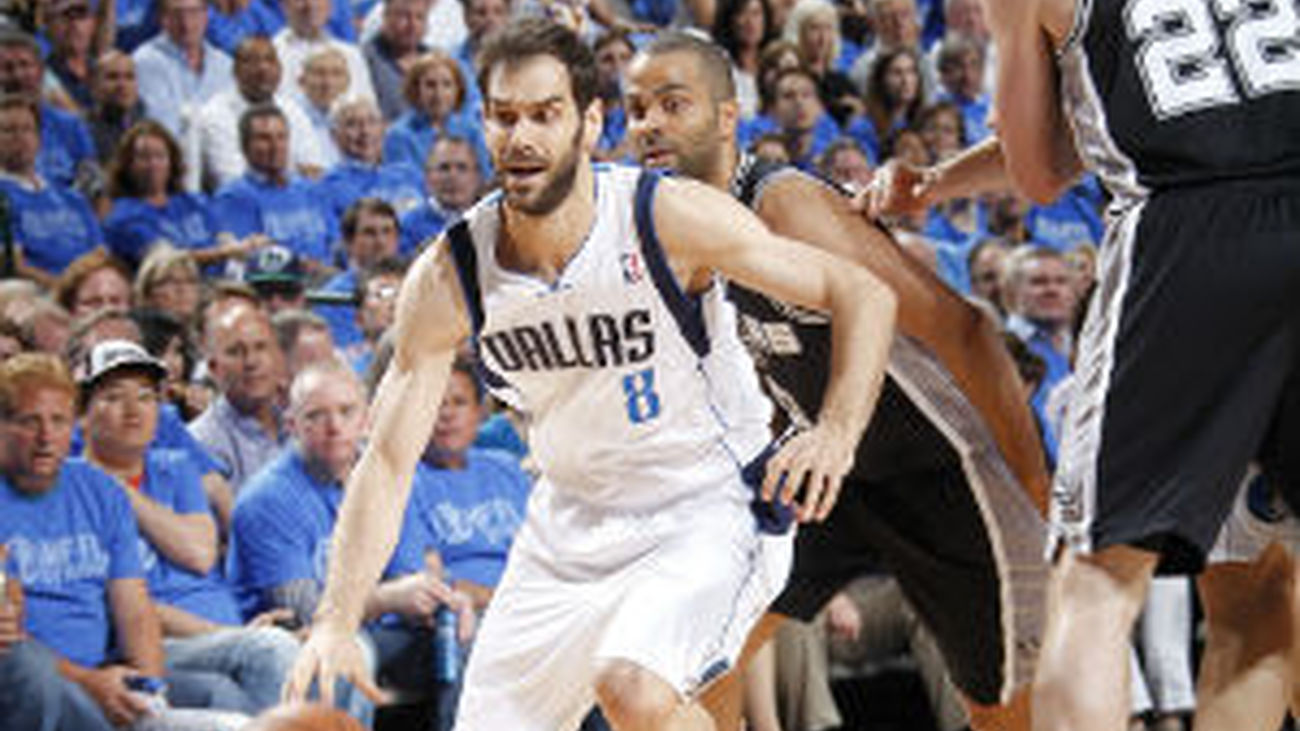 José Manuel Calderón, ante los Spurs