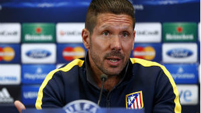 Simeone: "Nos espera un partido difícil y un gran esfuerzo"