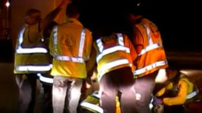 Herida grave una mujer al ser atropellada por un turismo cuando cruzaba a pie la M-30