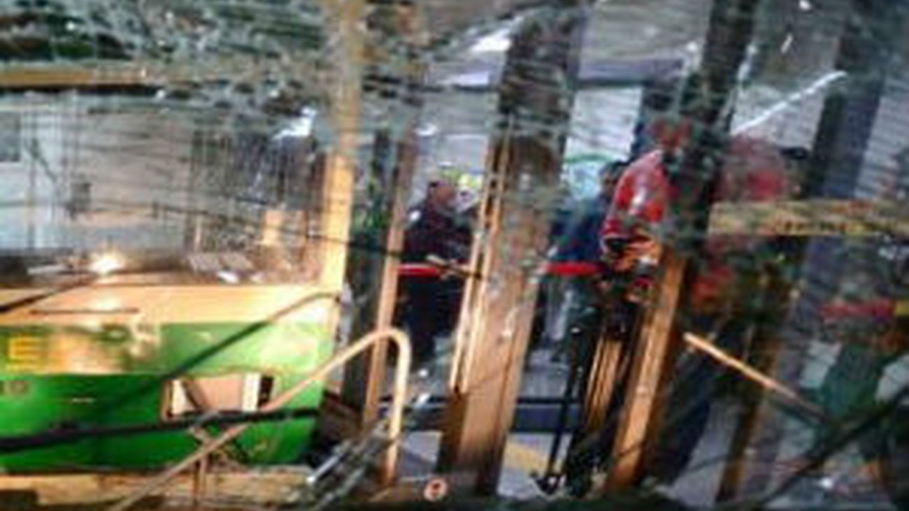 Choque de trenes en el metro de Seúl