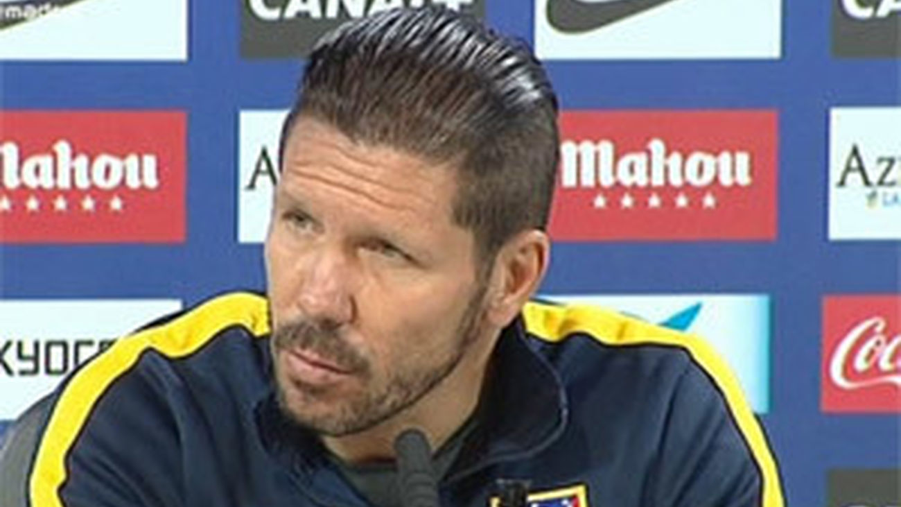 Simeone: "La realidad es la Liga, no hemos ganado nada aún"