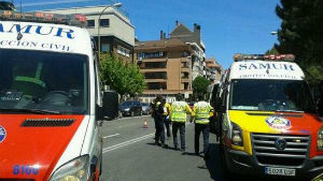 Atropello doble en calle Alcalá